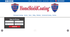 Desktop Screenshot of homeshieldcoating.com